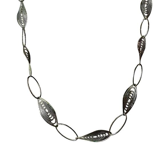 Brighton Women's Delicate 26" Sterling Silver Vermeil Enamel Leaf Necklace - Picture 4 of 10